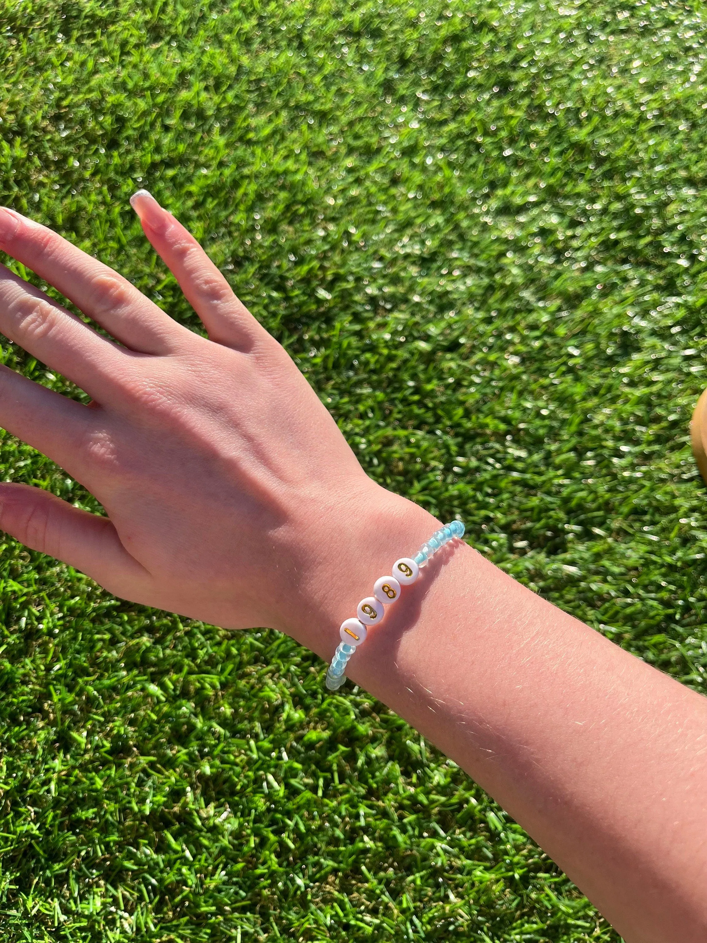 Taylor swift ‘1989’ seed bead bracelet!