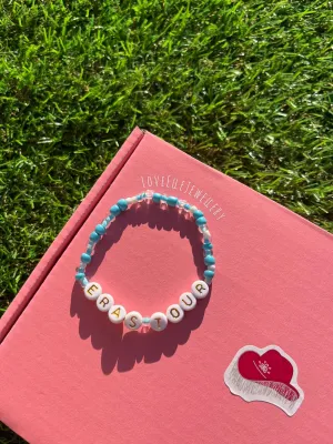 Taylor swift ‘ERAS•TOUR’ seed bead bracelet!
