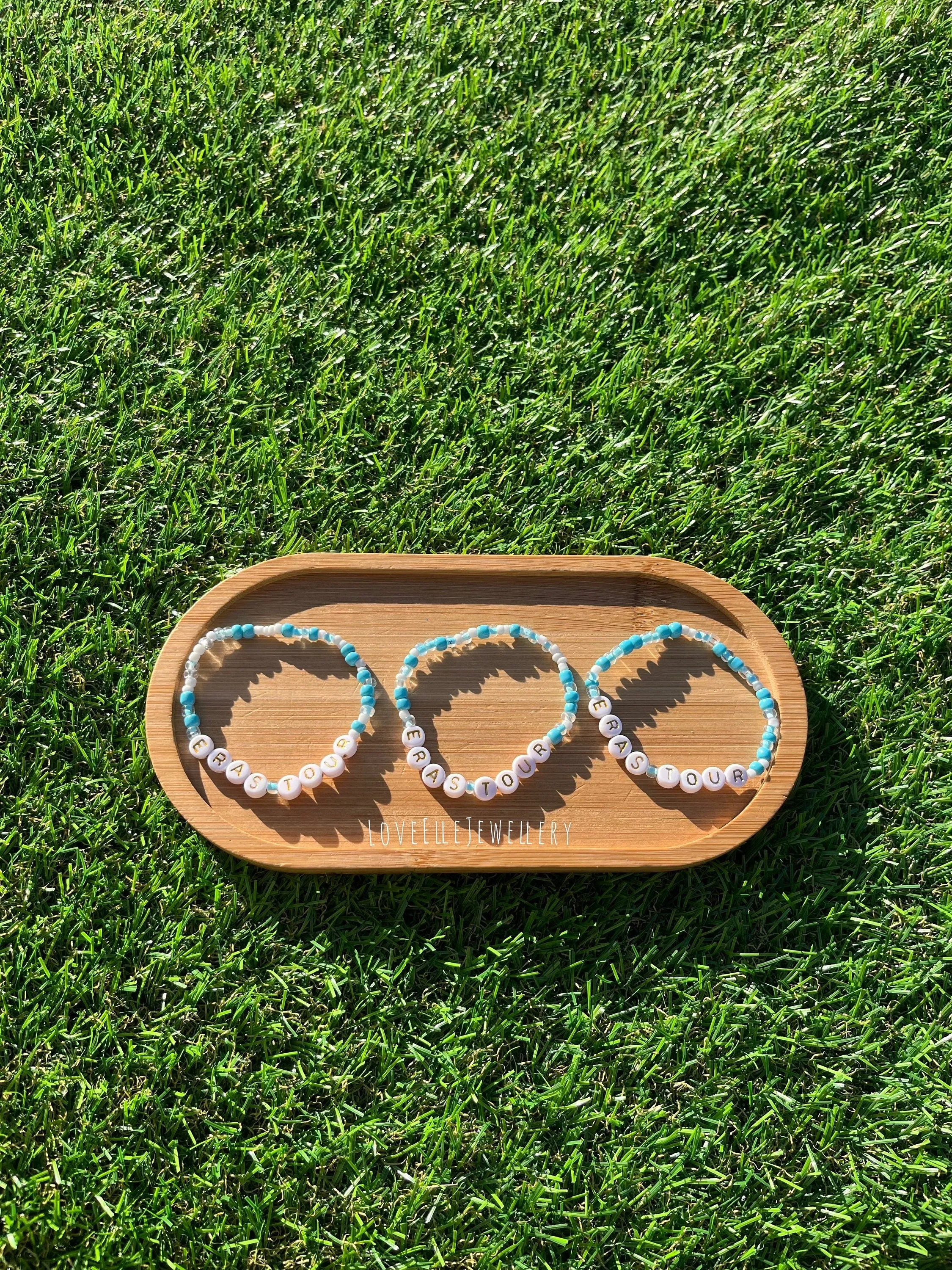 Taylor swift ‘ERAS•TOUR’ seed bead bracelet!